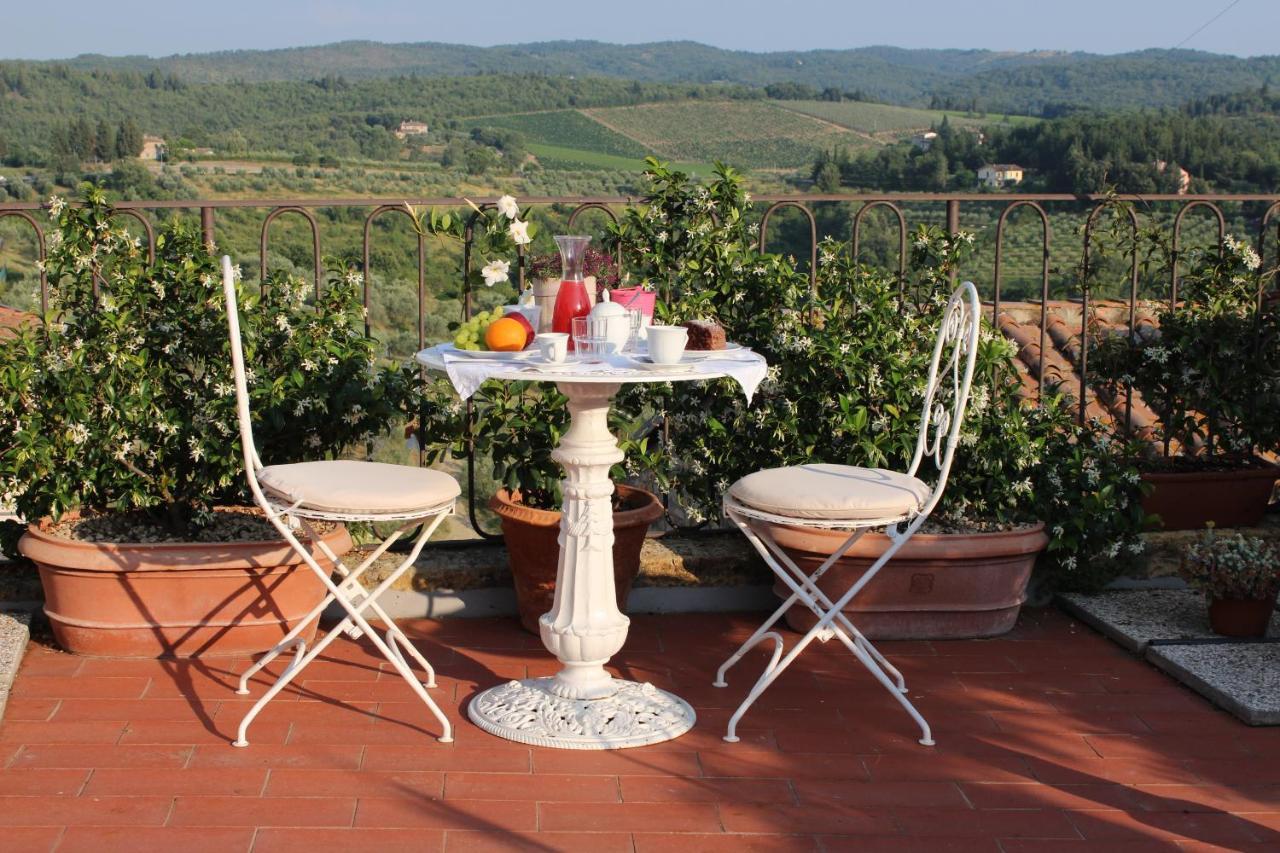 特拉兹德尔池昂提酒店 San Donato in Poggio 外观 照片