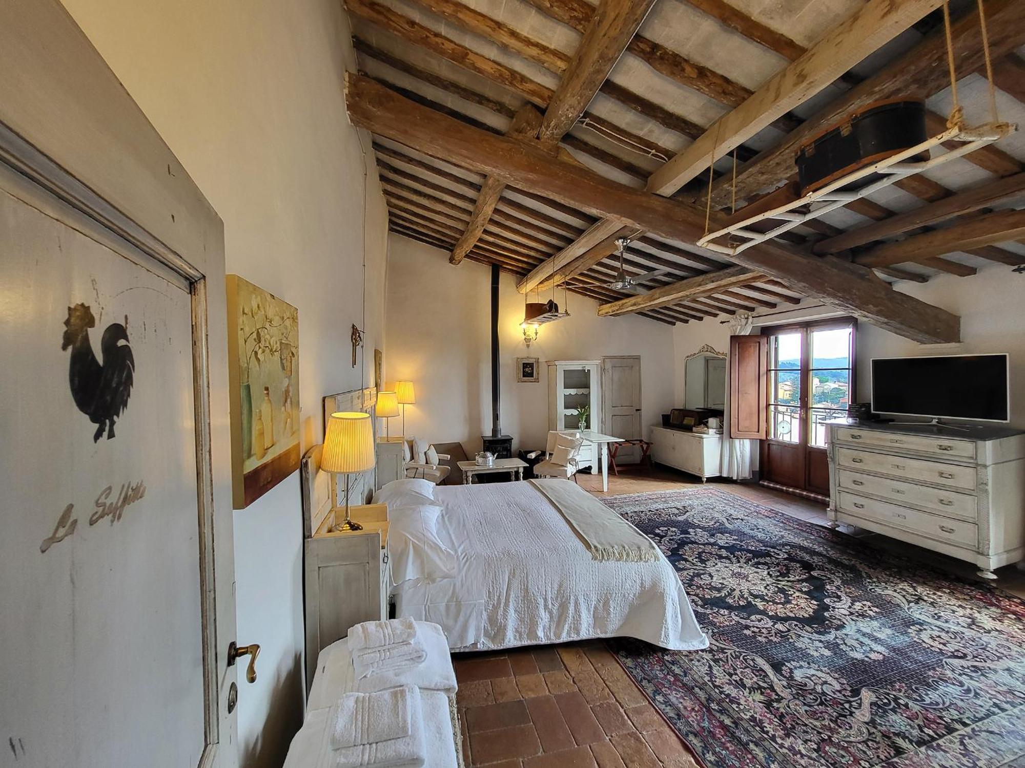 特拉兹德尔池昂提酒店 San Donato in Poggio 外观 照片